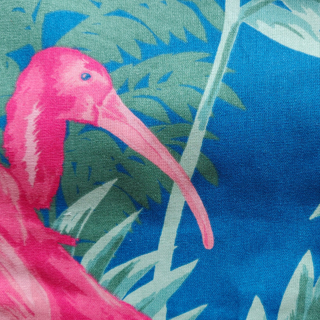 Flamingo print kids bedspread