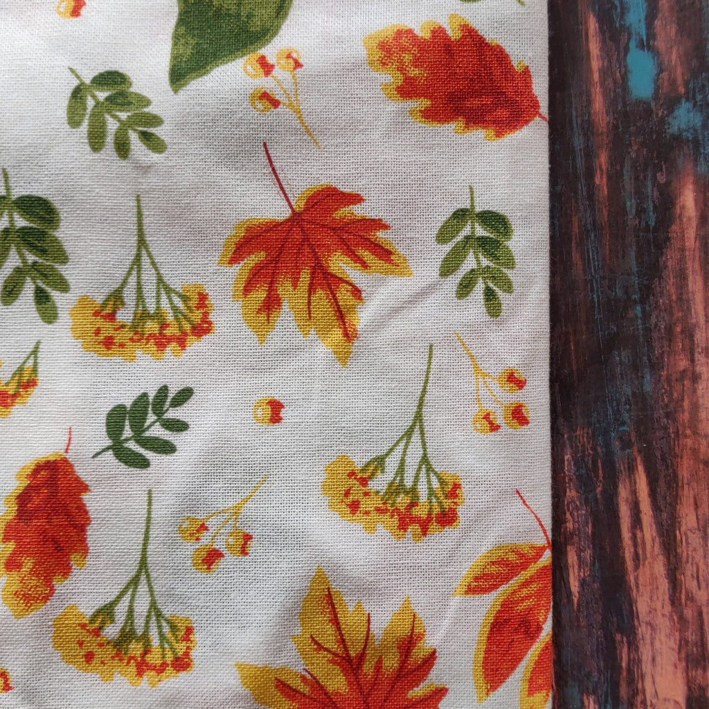 Autumn print pillow cover